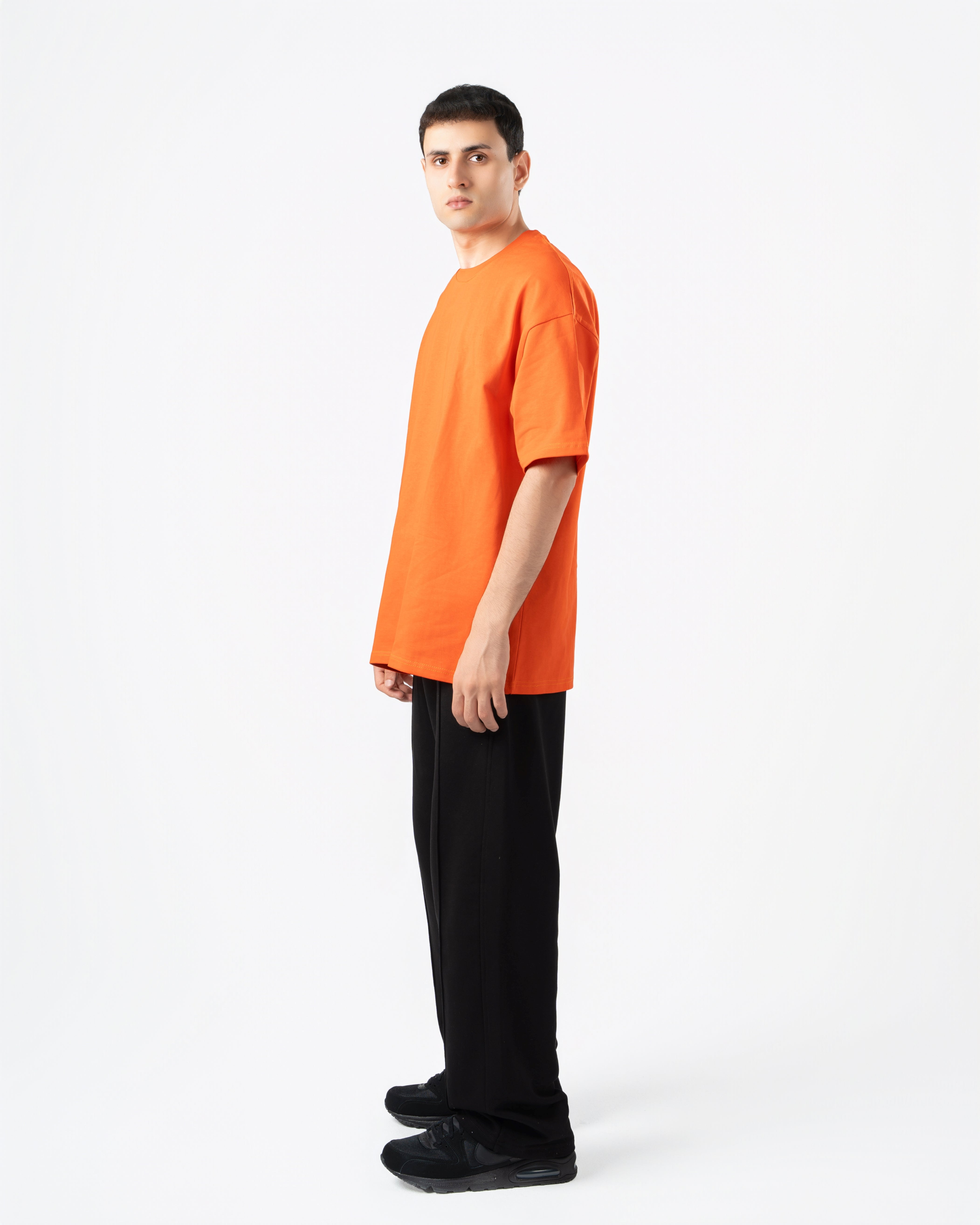 Black Wide-Leg Sweatpants