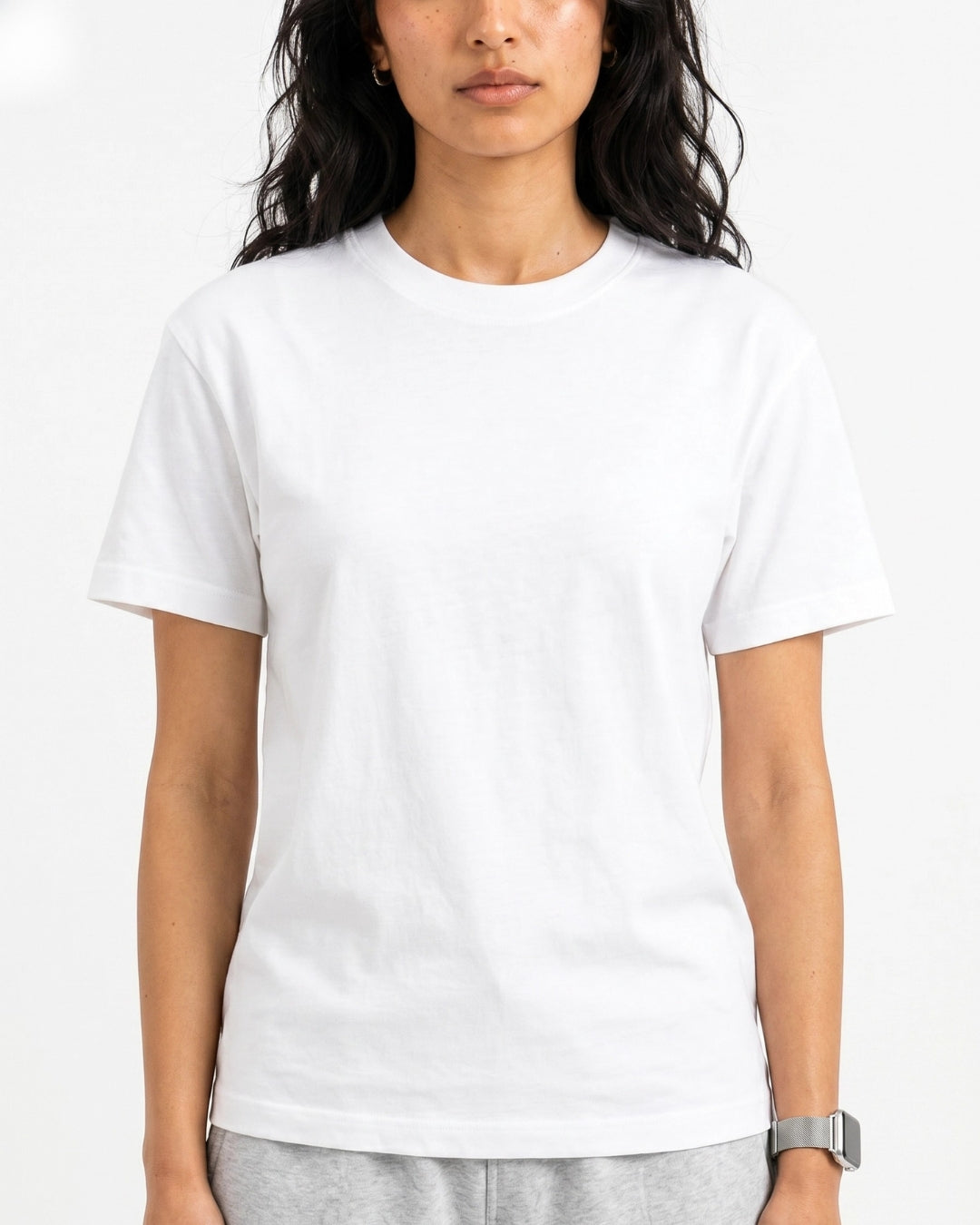 White Regular Tee