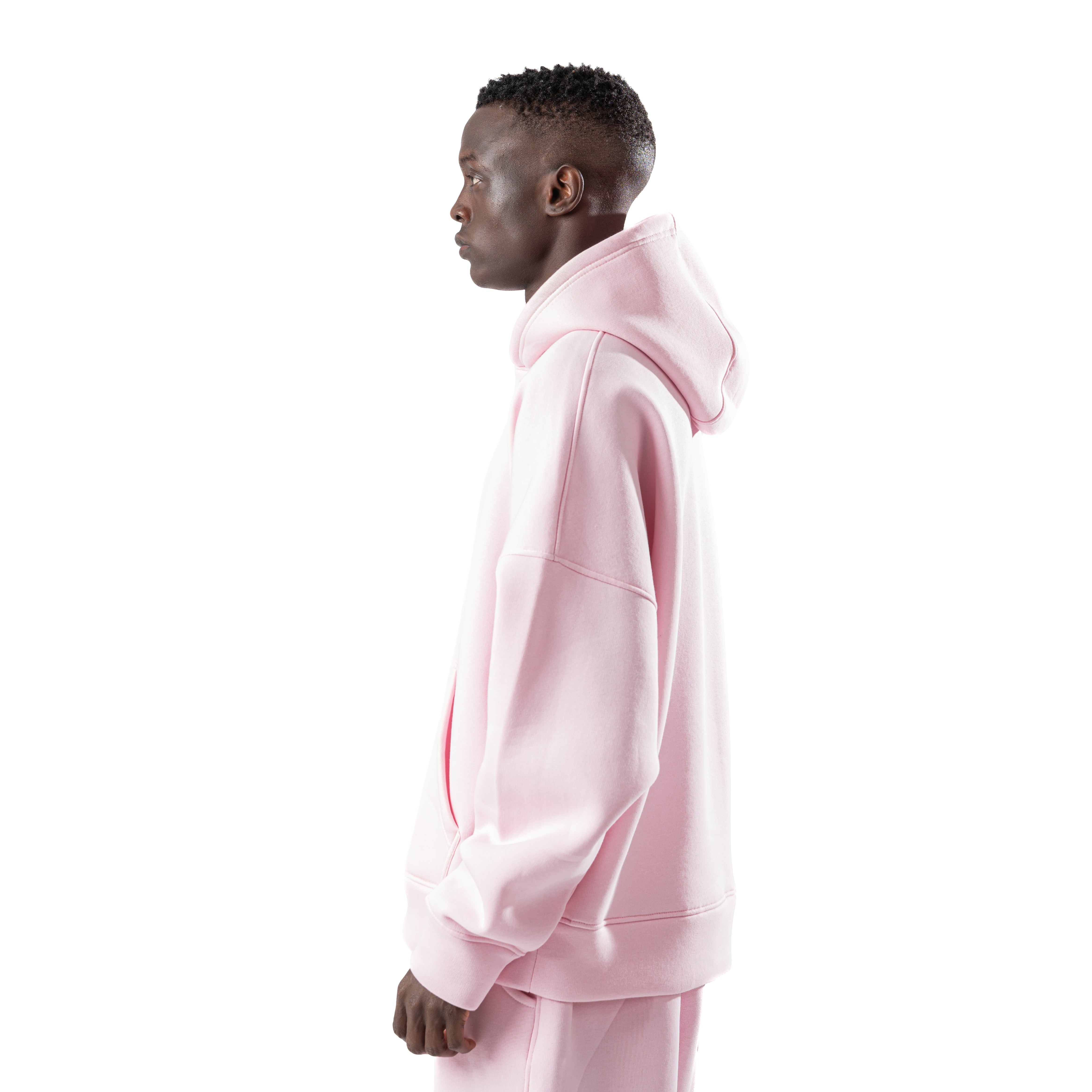 Unisex baby pink hoodie v1