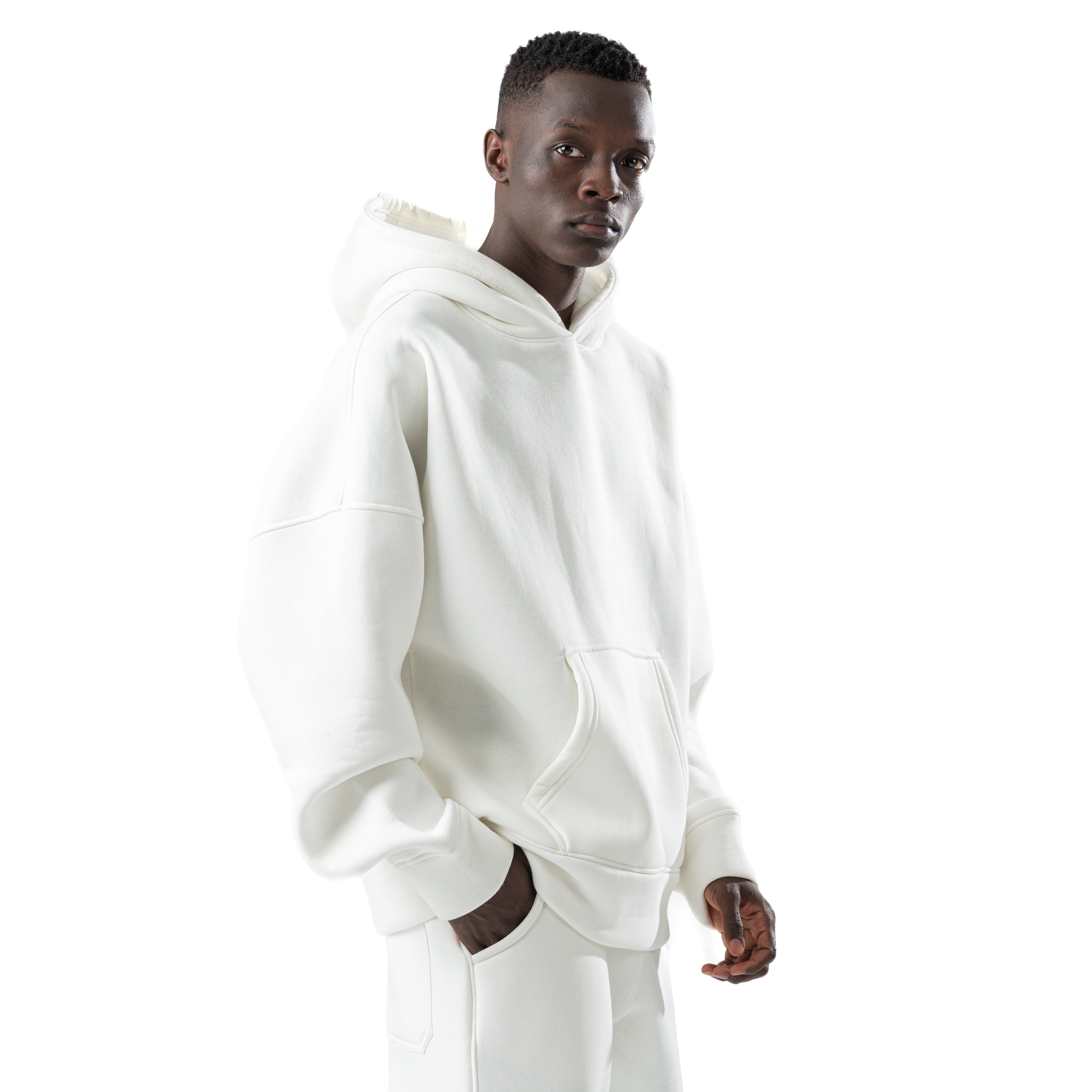 Unisex OFF white hoodie v1