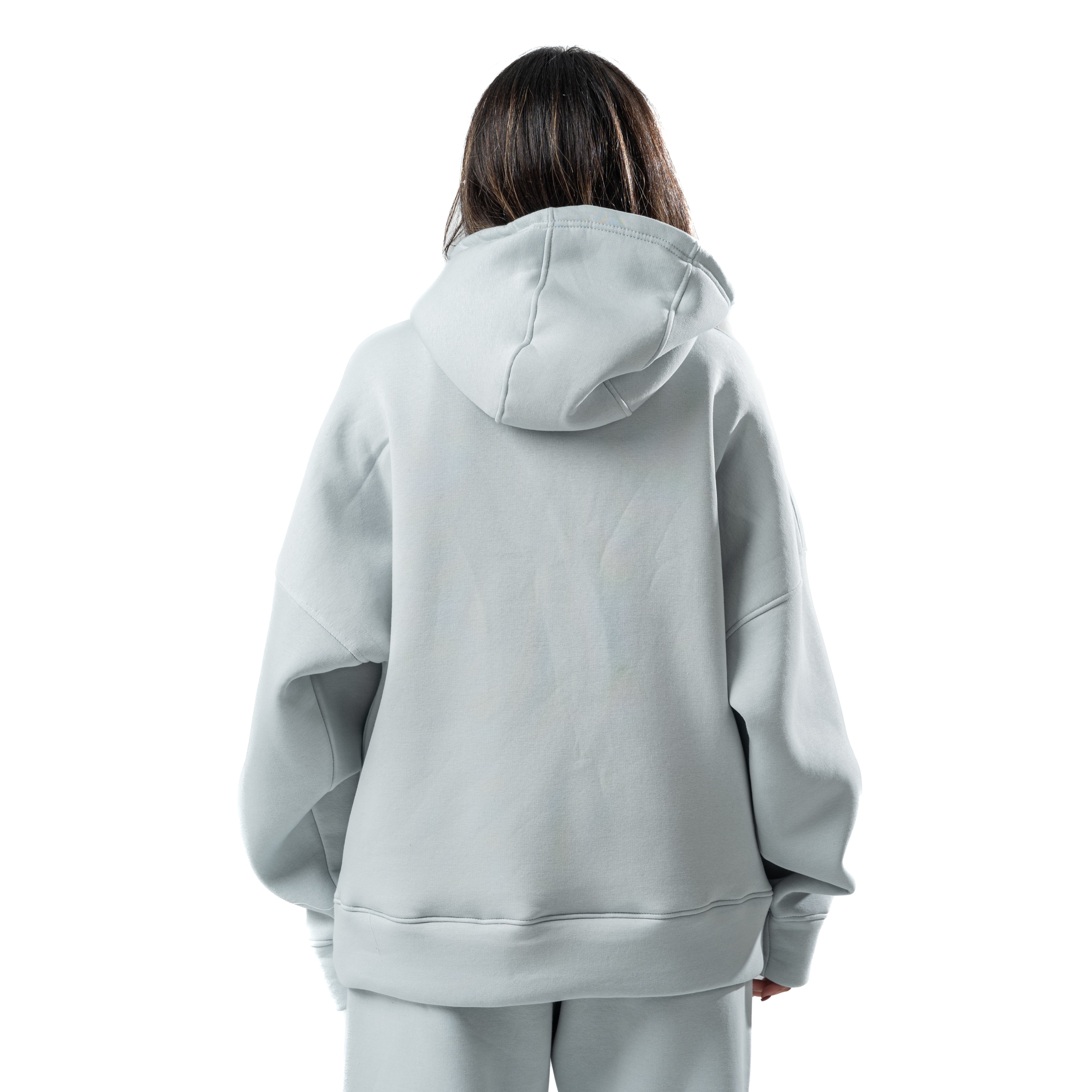 Unisex baby blue hoodie v1
