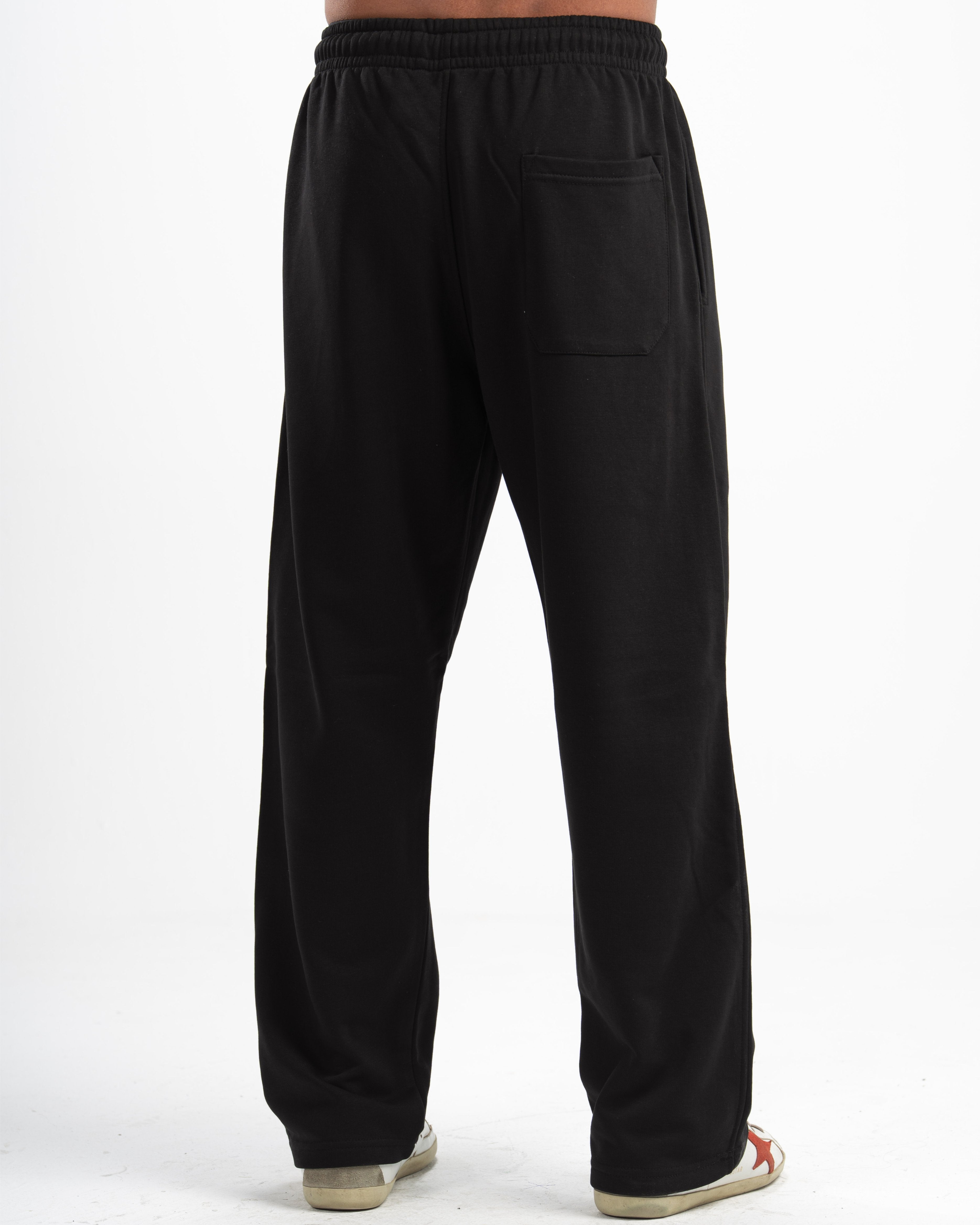 Relaxed Summer Sweatpants - Black
