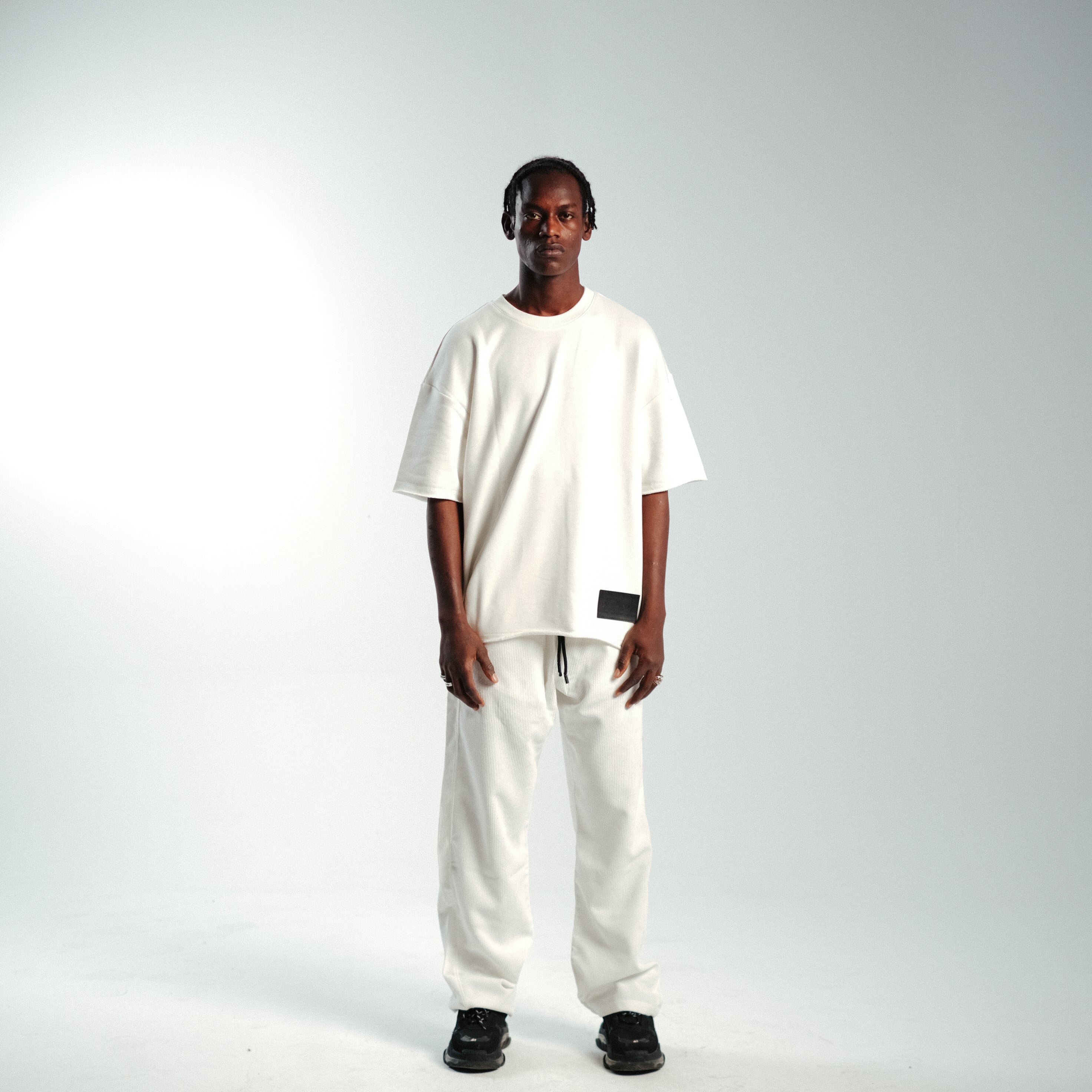 STREET 153 PLEATED  WHITE