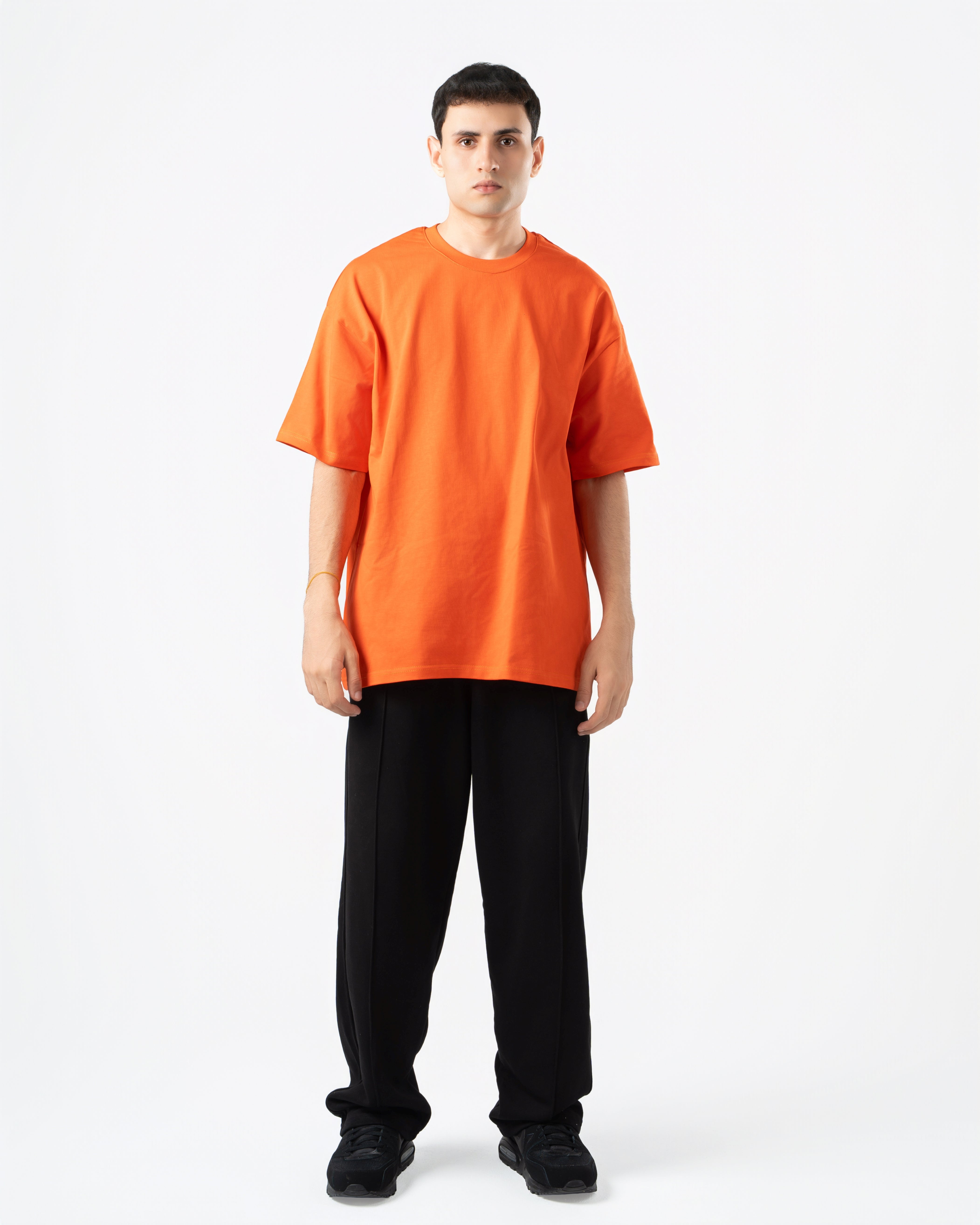 Black Wide-Leg Sweatpants